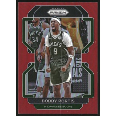 2021-22 Panini Prizm Prizms Red #87 Bobby Portis