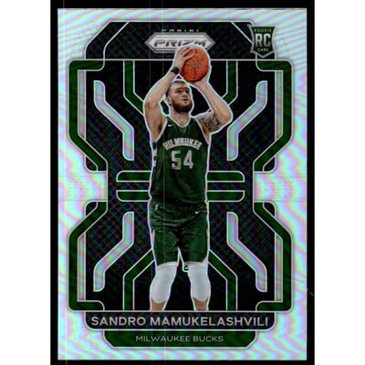 2021-22 Panini Prizm Prizms Silver #293 Sandro Mamukelashvili