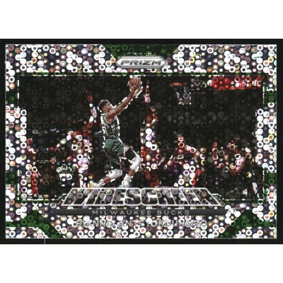 2021-22 Panini Prizm Widescreen Fast Break #3 Giannis Antetokounmpo