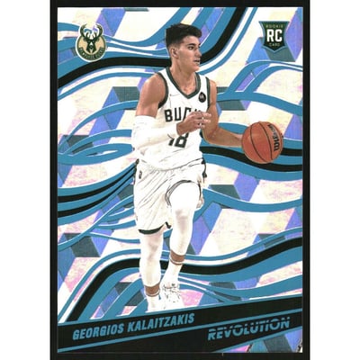 2021-22 Panini Revolution Cubic #106 Georgios Kalaitzakis