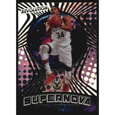 2021-22 Panini Revolution Supernova #7 Giannis Antetokounmpo