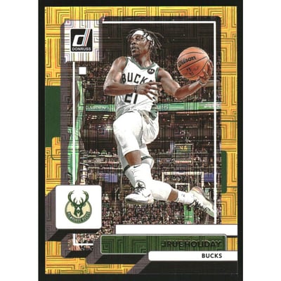 2022-23 Donruss Choice Gold #55 Jrue Holiday