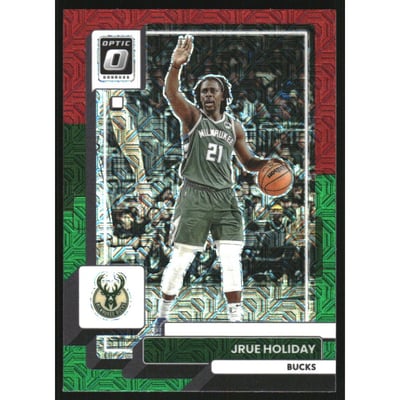 2022-23 Donruss Optic Choice Red and Green #91 Jrue Holiday