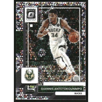 2022-23 Donruss Optic Fast Break Holo #75 Giannis Antetokounmpo