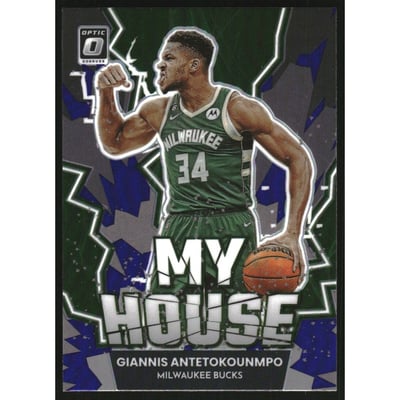 2022-23 Donruss Optic My House Purple #6 Giannis Antetokounmpo