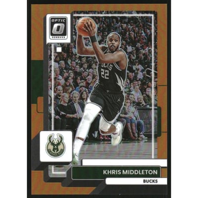 2022-23 Donruss Optic Orange #82 Khris Middleton