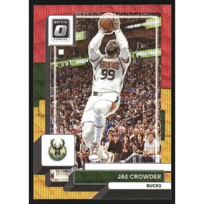 2022-23 Donruss Optic Red and Gold Wave #113 Jae Crowder