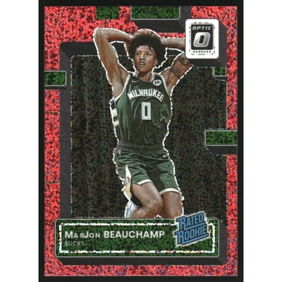 2022-23 Donruss Optic Red Sparkle #210 MarJon Beauchamp RR