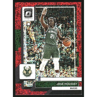 2022-23 Donruss Optic Red Sparkle #91 Jrue Holiday