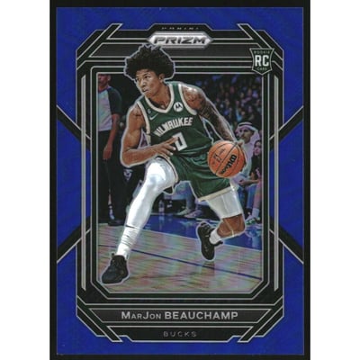 2022-23 Panini Prizm Prizms Blue #268 MarJon Beauchamp