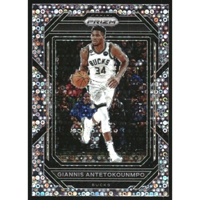2022-23 Panini Prizm Prizms Fast Break #96 Giannis Antetokounmpo