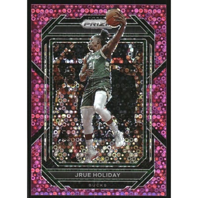 2022-23 Panini Prizm Prizms Fast Break Pink #113 Jrue Holiday