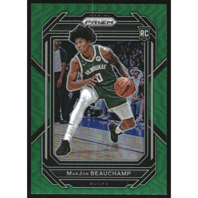 2022-23 Panini Prizm Prizms Green #268 MarJon Beauchamp