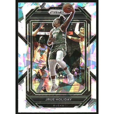 2022-23 Panini Prizm Prizms Ice #113 Jrue Holiday