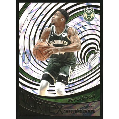2022-23 Panini Revolution Vortex Fractal #35 Giannis Antetokounmpo