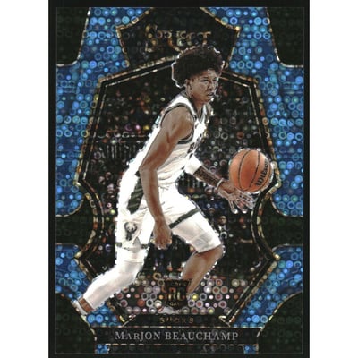 2022-23 Select Prizms Light Blue Disco #179 MarJon Beauchamp