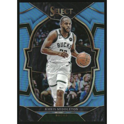 2022-23 Select Prizms Light Blue #28 Khris Middleton