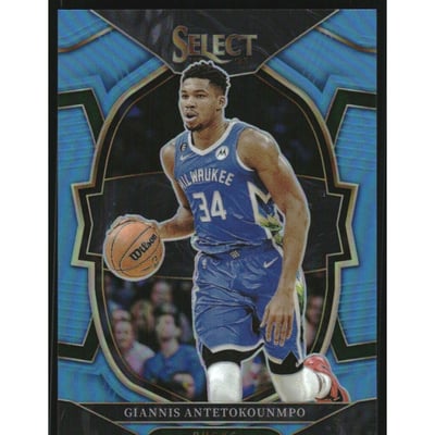 2022-23 Select Prizms Light Blue #61 Giannis Antetokounmpo