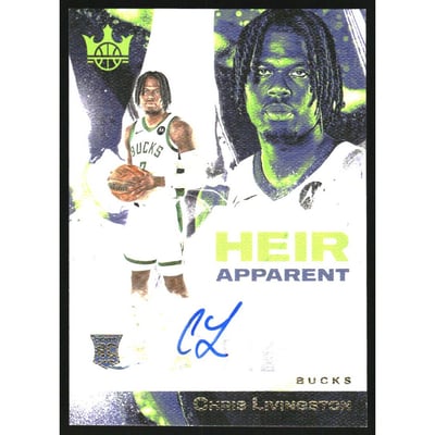 2023-24 Court Kings Heir Apparent Autographs #45 Chris Livingston