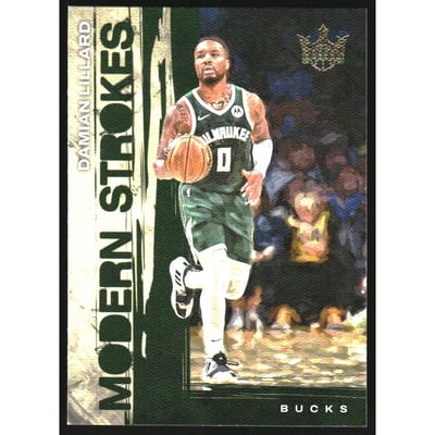 2023-24 Court Kings Modern Strokes #25 Damian Lillard