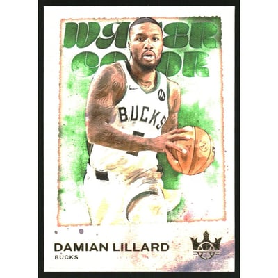 2023-24 Court Kings Water Color #21 Damian Lillard
