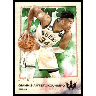 2023-24 Court Kings Water Color #26 Giannis Antetokounmpo