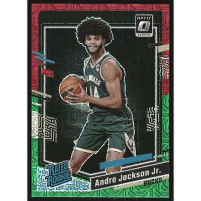 2023-24 Donruss Optic Choice Red and Green #249 Andre Jackson Jr. RR