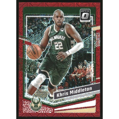 2023-24 Donruss Optic Choice Red #11 Khris Middleton