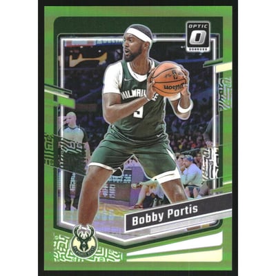 2023-24 Donruss Optic Lime Green #159 Bobby Portis
