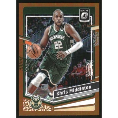 2023-24 Donruss Optic Orange #11 Khris Middleton