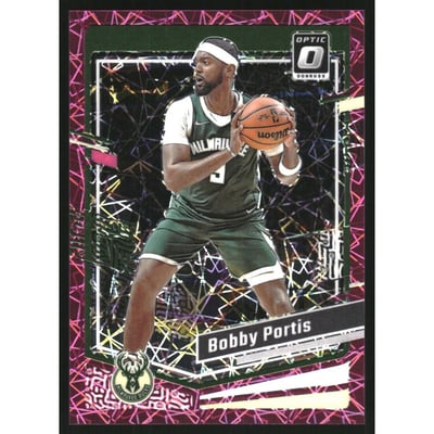 2023-24 Donruss Optic Pink Velocity #159 Bobby Portis