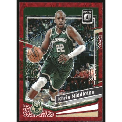 2023-24 Donruss Optic Red International #11 Khris Middleton