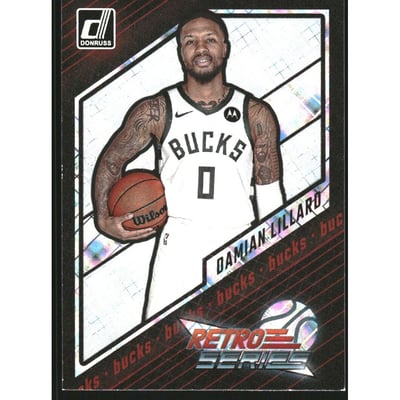 2023-24 Donruss Retro Series Diamond #19 Damian Lillard
