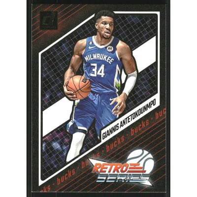2023-24 Donruss Retro Series Press Proof #23 Giannis Antetokounmpo