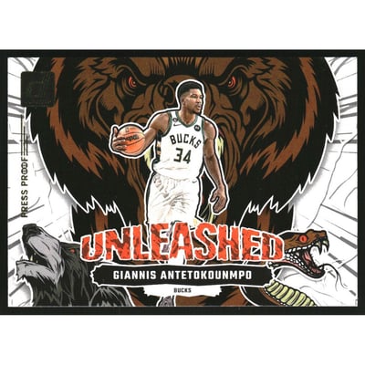 2023-24 Donruss Unleashed Press Proof #8 Giannis Antetokounmpo