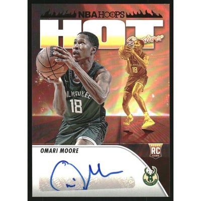 2023-24 Hoops Hot Signatures Rookies #29 Omari Moore