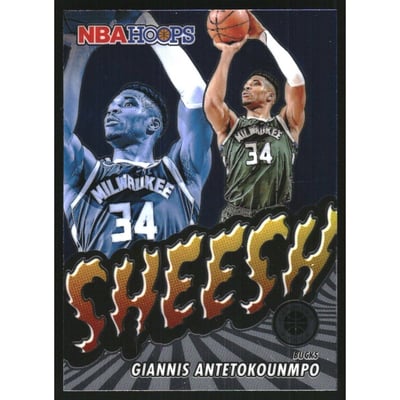 2023-24 Hoops Premium Stock Sheesh #11 Giannis Antetokounmpo