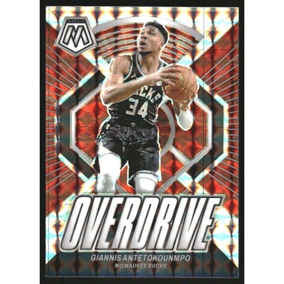 2023-24 Panini Mosaic Overdrive #15 Giannis Antetokounmpo