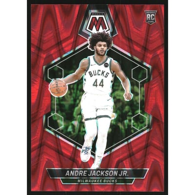 2023-24 Panini Mosaic Red Seismic #234 Andre Jackson Jr.