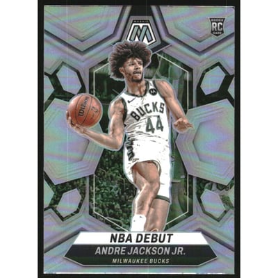 2023-24 Panini Mosaic Silver #259 Andre Jackson Jr./NBA Debut
