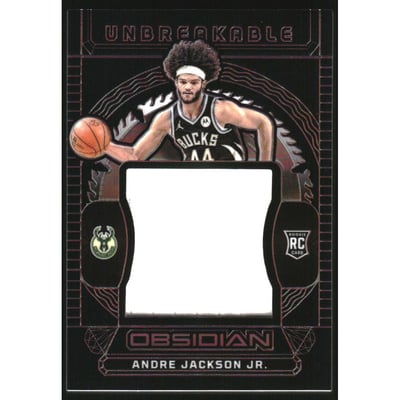 2023-24 Panini Obsidian Unbreakable Memorabilia #23 Andre Jackson Jr./249