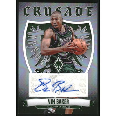 2023-24 Panini Phoenix Crusade Signatures #37 Vin Baker