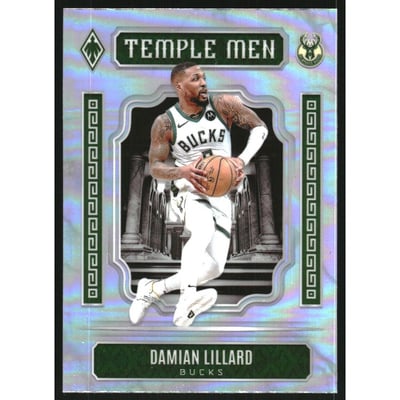 2023-24 Panini Phoenix Temple Men Silver #5 Damian Lillard