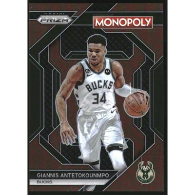 2023-24 Panini Prizm Monopoly All-Star Brown #PS5 Giannis Antetokounmpo