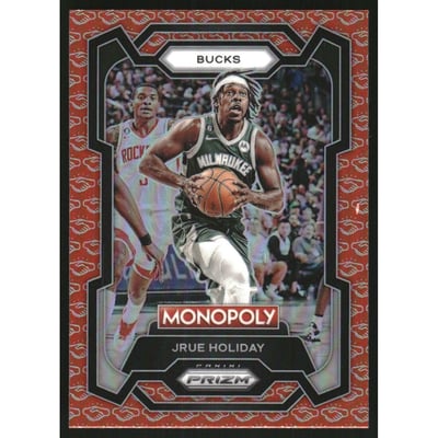 2023-24 Panini Prizm Monopoly Deal #51 Jrue Holiday
