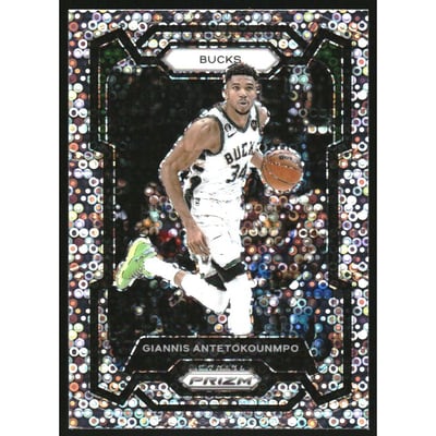 2023-24 Panini Prizm Prizms Fast Break #103 Giannis Antetokounmpo