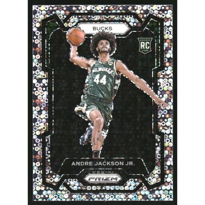 2023-24 Panini Prizm Prizms Fast Break #131 Andre Jackson Jr.