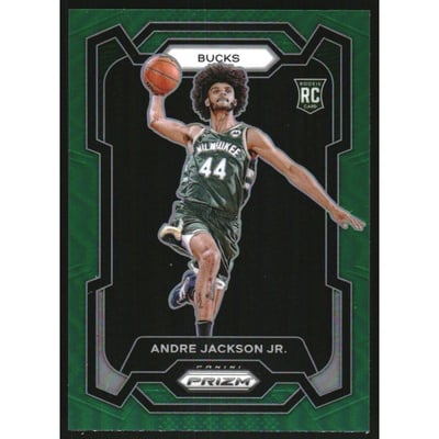 2023-24 Panini Prizm Prizms Green #131 Andre Jackson Jr.