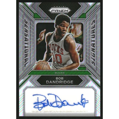 2023-24 Panini Prizm Sensational Signatures Prizms Silver #66 Bob Dandridge