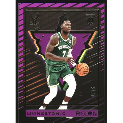 2023-24 Panini Recon Holo Purple #218 Chris Livingston
